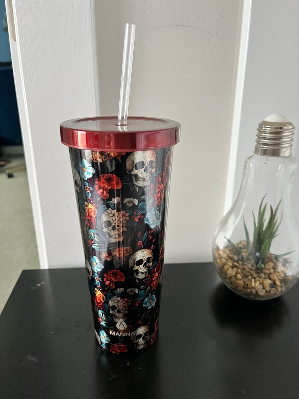 Manna Skull Stainless Steel Tumbler